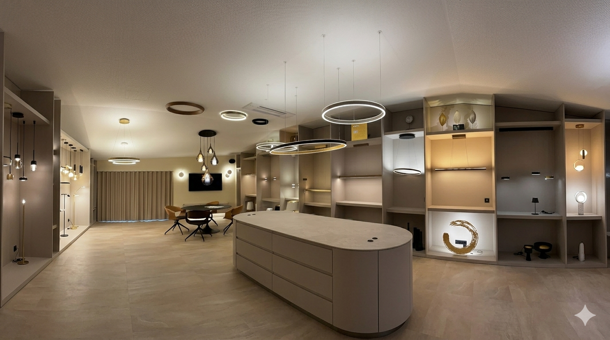 Lampen Showroom, Licht Kraus Sasbach
