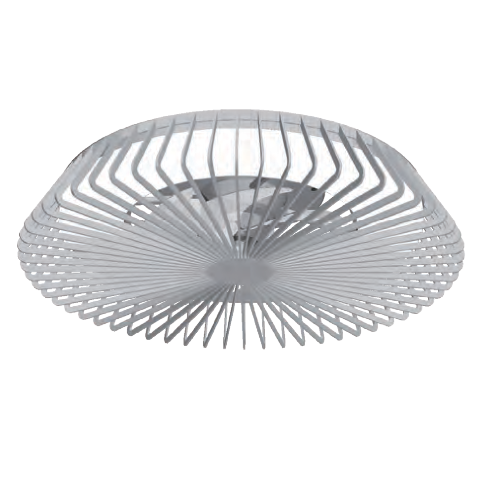 Mantra, Deckenventilator Laya, Silber, moderner Deckenventilator