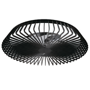 Mantra, Deckenventilator Laya, Schwarz, moderner Deckenventilator