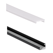 Berla, LED Profil LINE 90, Schwarz, professionelle LED Profile