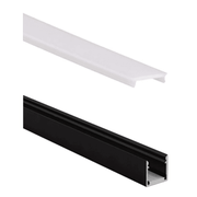 Berla, LED Profil LINE, Schwarz, professionelle LED Profile