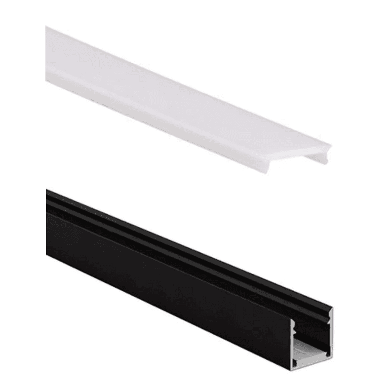 Berla, LED Profil LINE, Schwarz, professionelle LED Profile