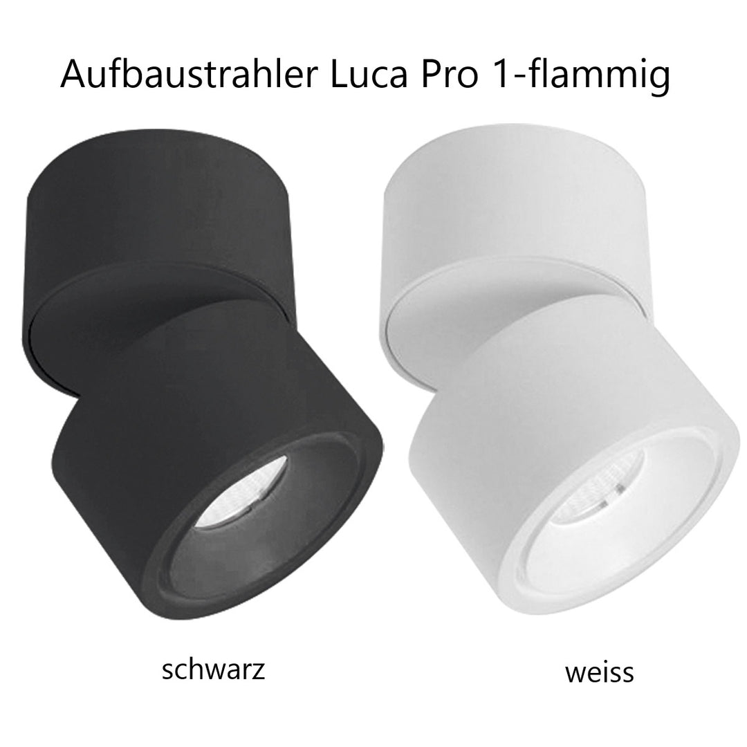 Aufbaustrahler Luca Pro 1-flammig