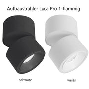 Sonluce, Aufbaustrahler Luca Pro 1-flammig, Varianten, Produktbild