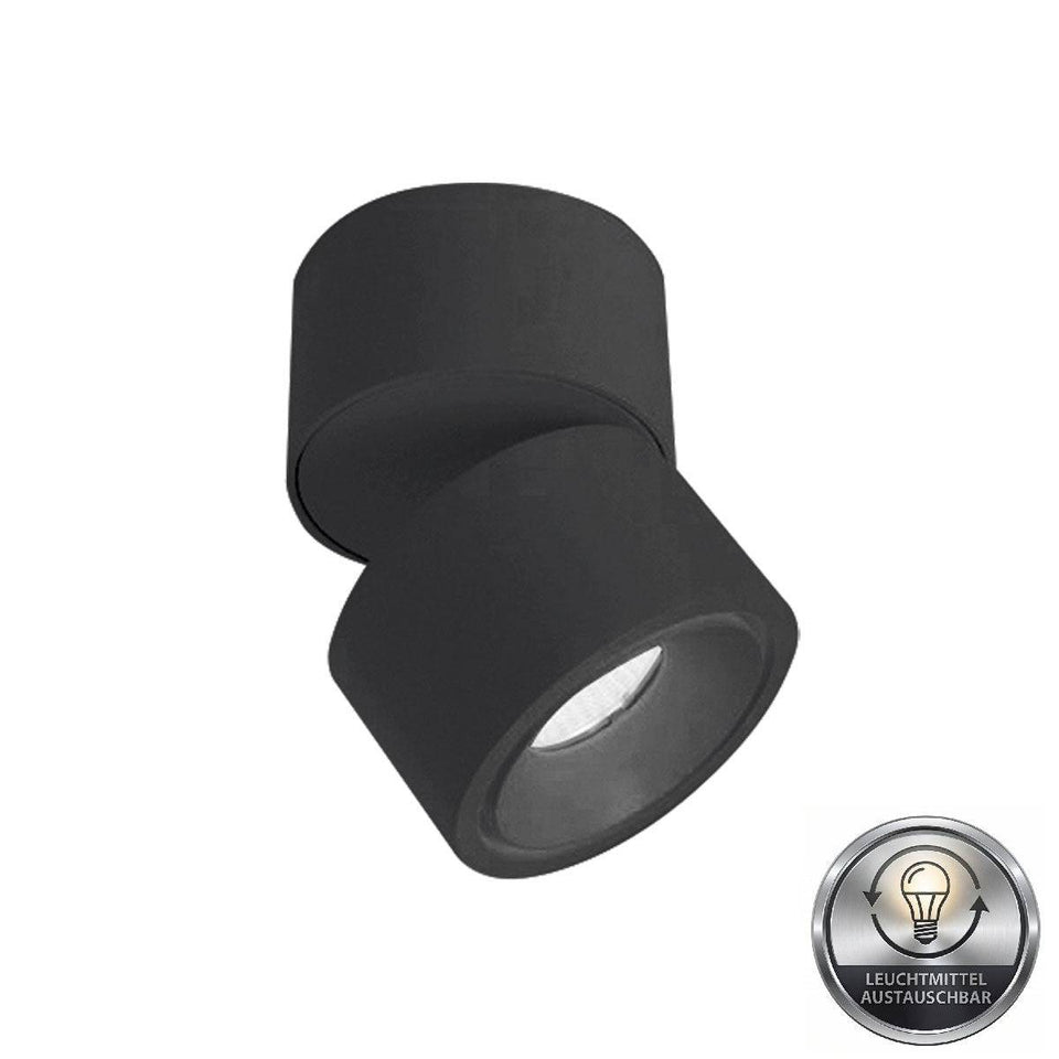 Sonluce, Aufbaustrahler Luca Pro 1-flammig, Schwarz, Produktbild