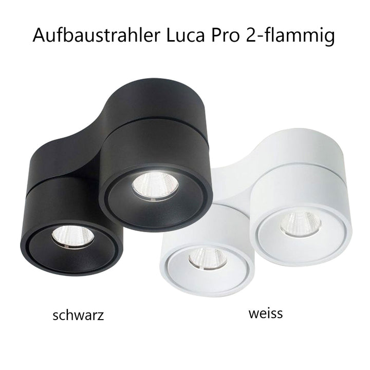 Aufbaustrahler Luca Pro 2-flammig