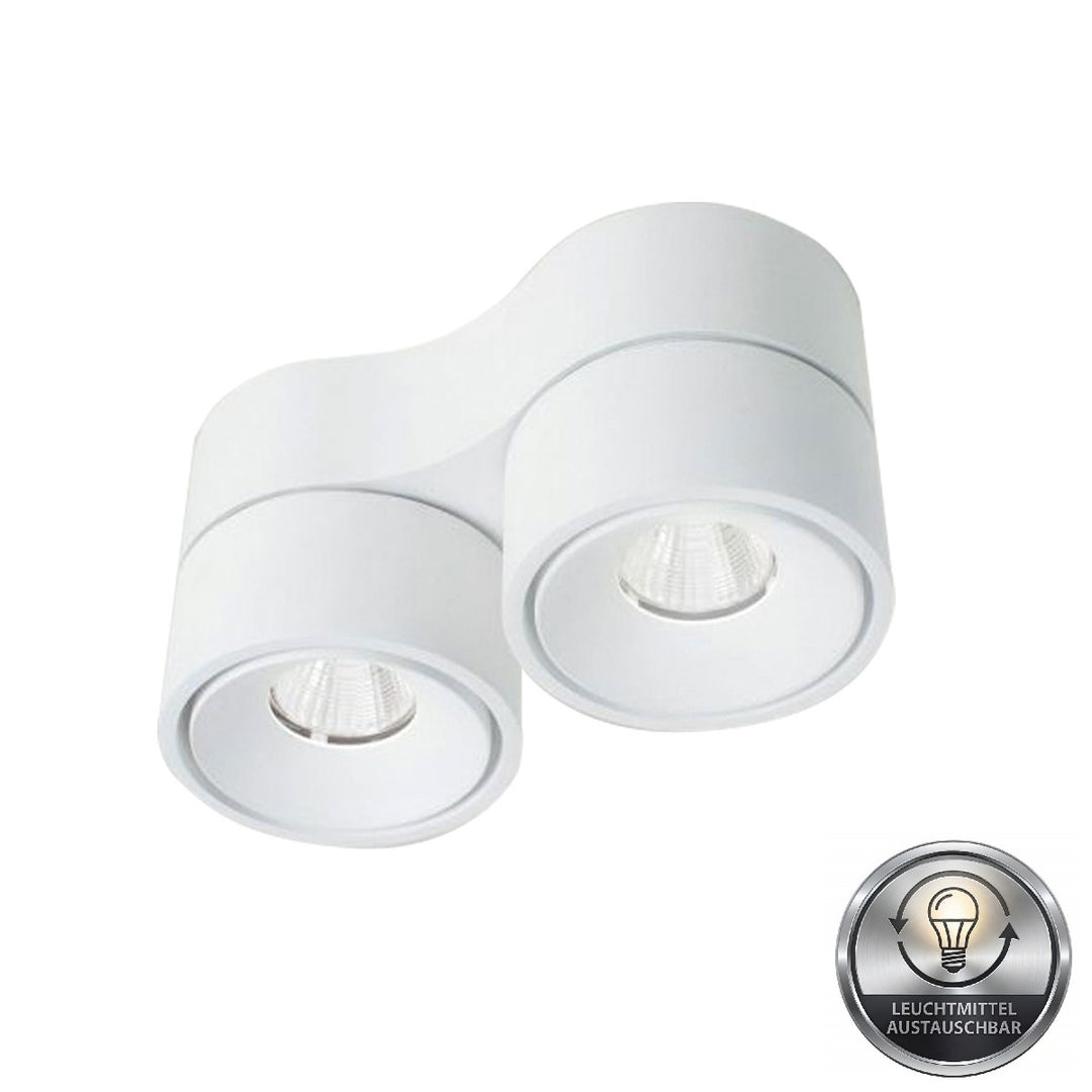 Aufbaustrahler Luca Pro 2-flammig