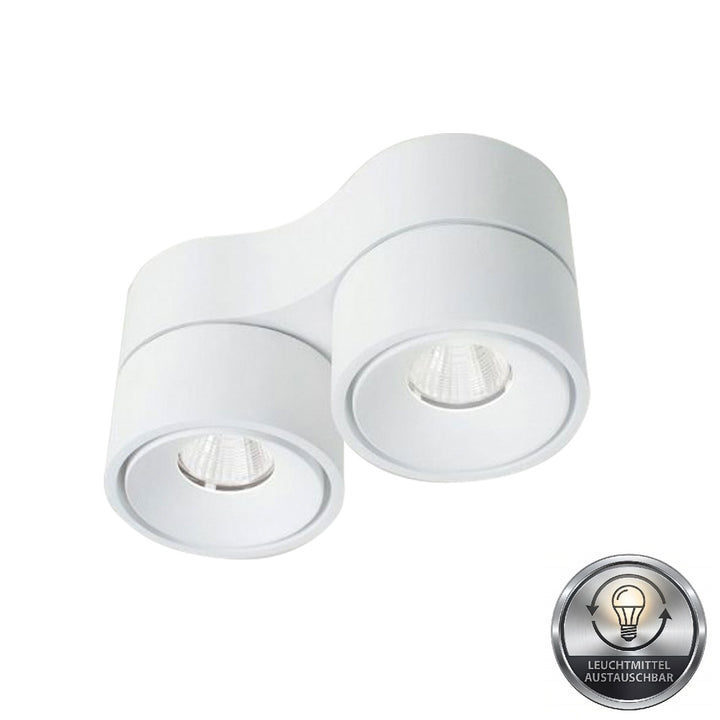 Aufbaustrahler Luca Pro 2-flammig