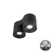 Sonluce, Aufbaustrahler Luca Pro Mini 2-flammig, Schwarz, Produktbild