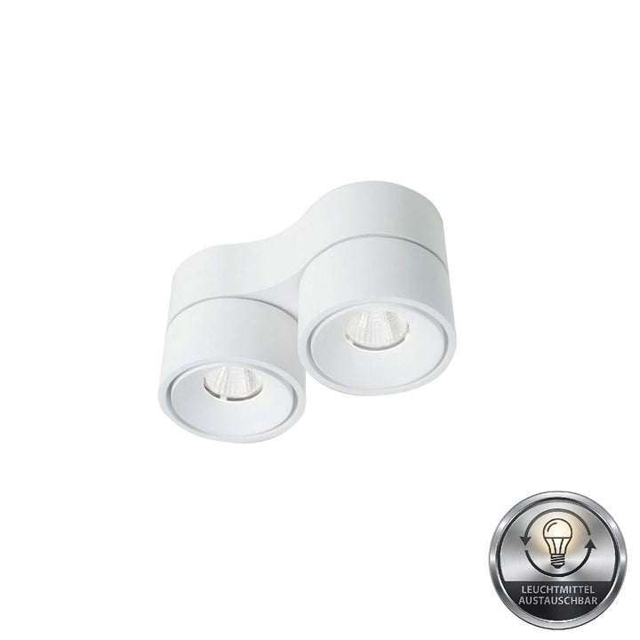 Aufbaustrahler Luca Pro Mini 2-flammig