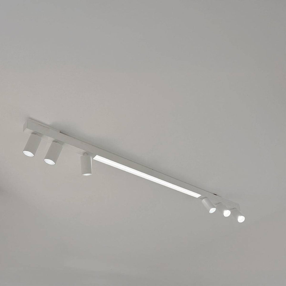 Weiße LED-Deckenleuchte Trinity pro 200cm, energiesparend