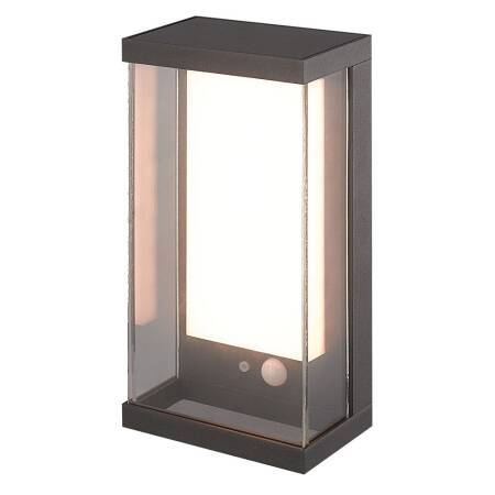 Megatron, Wandleuchte SOLLIA, Schwarz, moderne Außenbeleuchtung