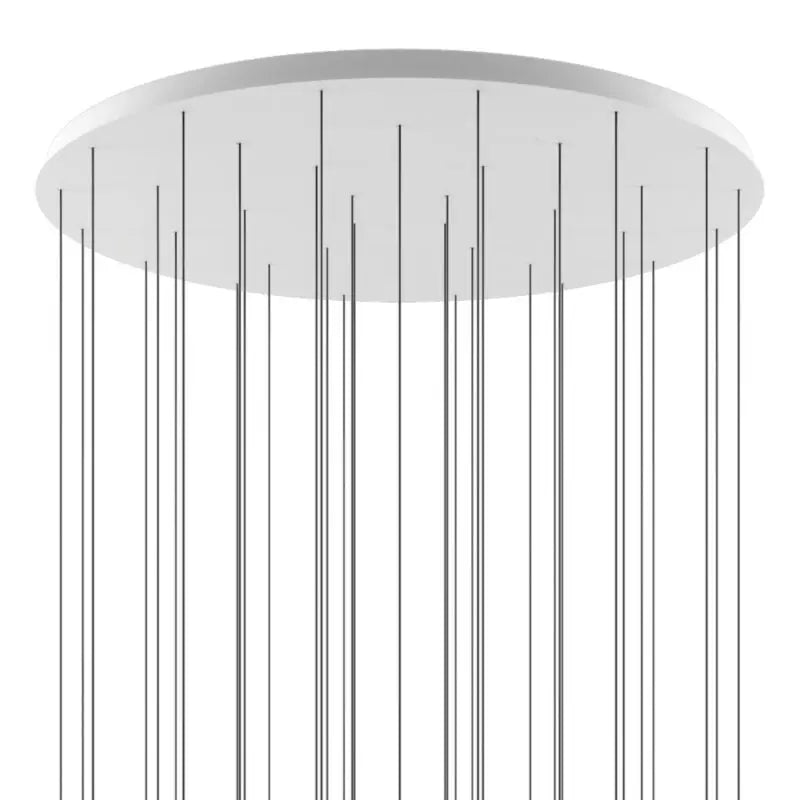 Lodes, Mehrfach-Baldachin, Weiss 36-fach, technische Lichtplanung