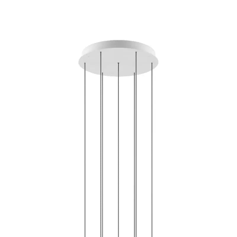 Lodes, Mehrfach-Baldachin, Weiss 7-fach, flexibles Leuchtenzubehör