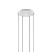 Lodes, Mehrfach-Baldachin, Weiss 7-fach, flexibles Leuchtenzubehör