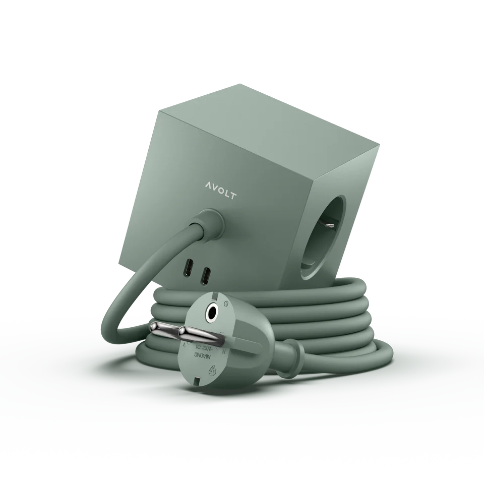 Abverkauf: Mehrfachsteckdose Square 1