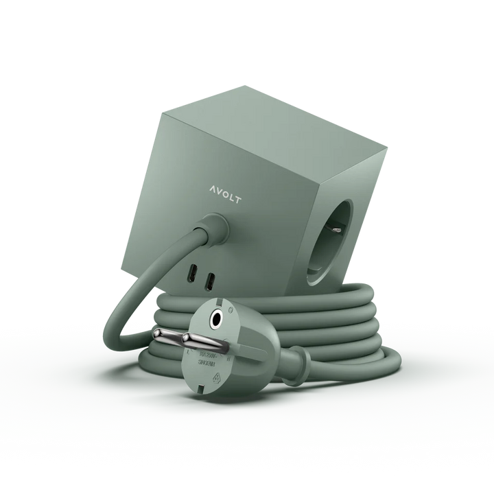 Abverkauf: Mehrfachsteckdose Square 1