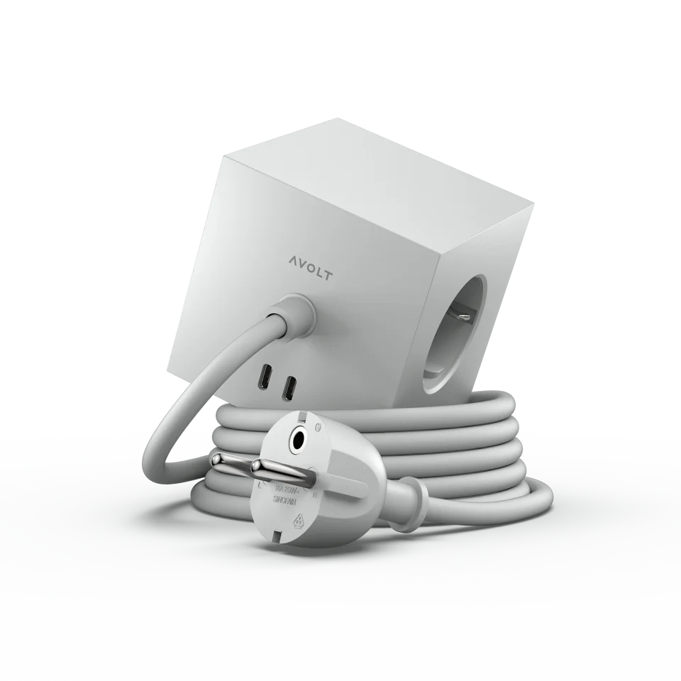 Abverkauf: Mehrfachsteckdose Square 1