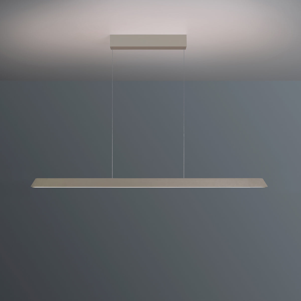 Bopp, Pendelleuchte Now 2.0, 120cm Taupe, stilvolle Lichtlösung
