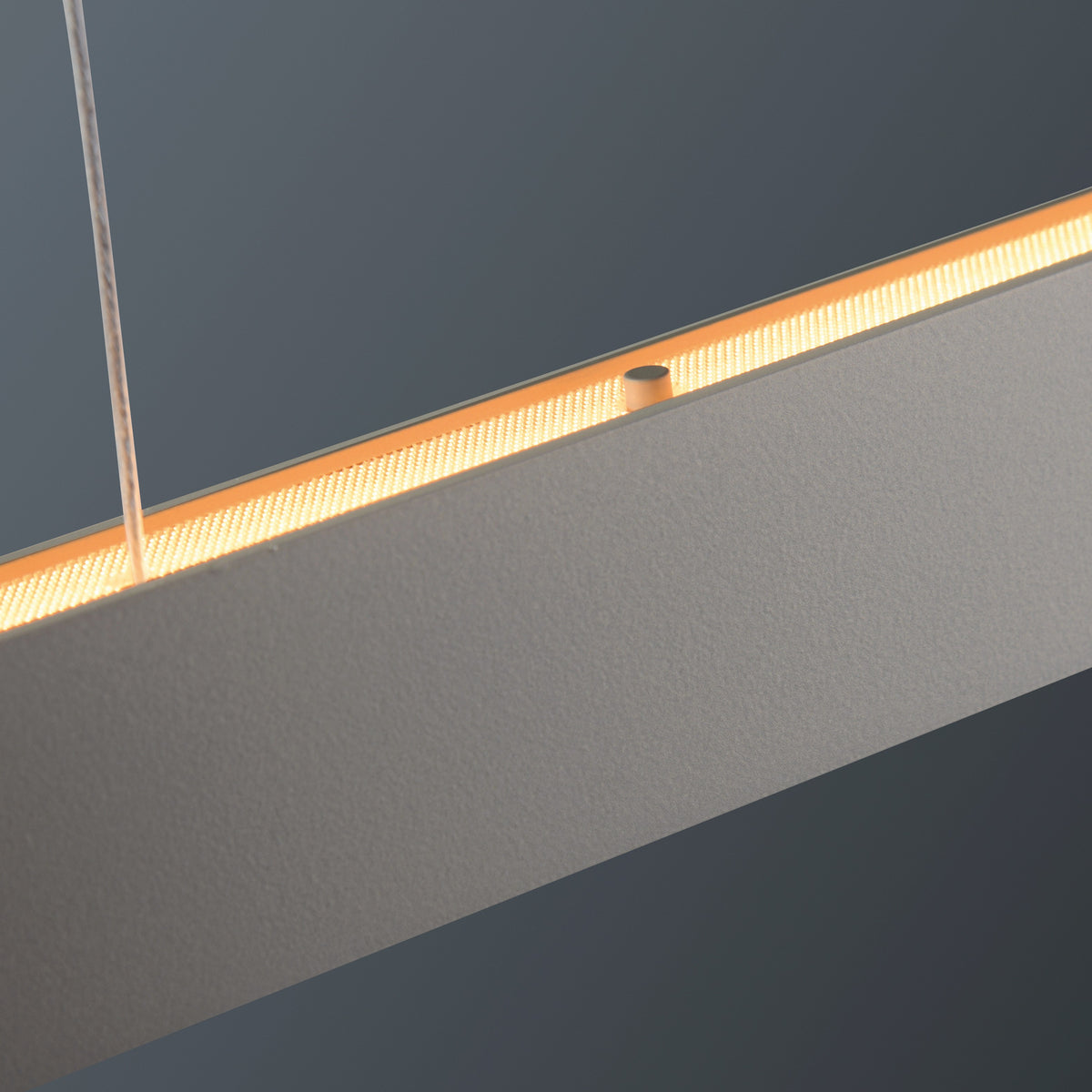 Bopp, Pendelleuchte Now 2.0, 160cm Alu matt Detail, hochwertige Lichtlösung