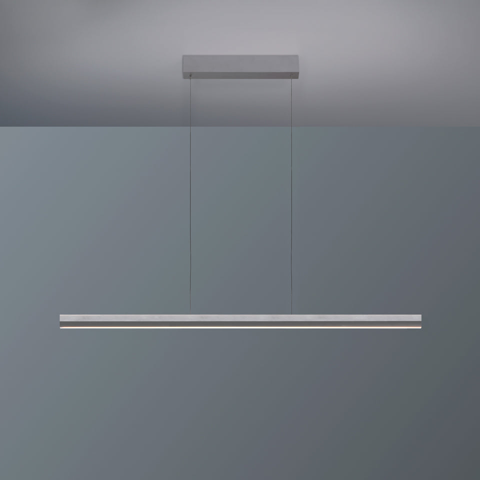 Bopp, Pendelleuchte Smart Up-Down, 120cm Alu, moderne Pendelleuchte