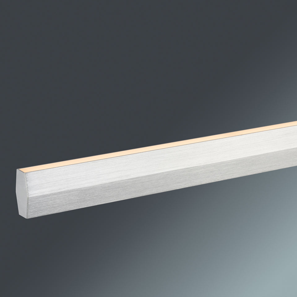 Bopp, Pendelleuchte Smart Up-Down, 120cm Alu Detail, moderne Lichtsteuerung