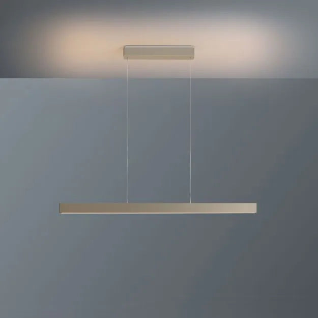 Escale, Viala LED-Pendelleuchte, 115cm Taupe, moderne Pendelleuchte
