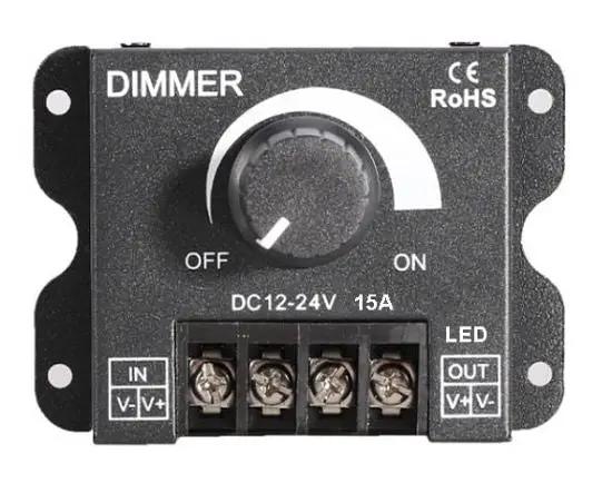 Liku, Dimmgerät POTI 24V DC, Produktbild, LED Dimmer
