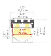 Klus Profile, LED-Profil All Square, Detail, technische Lichtplanung