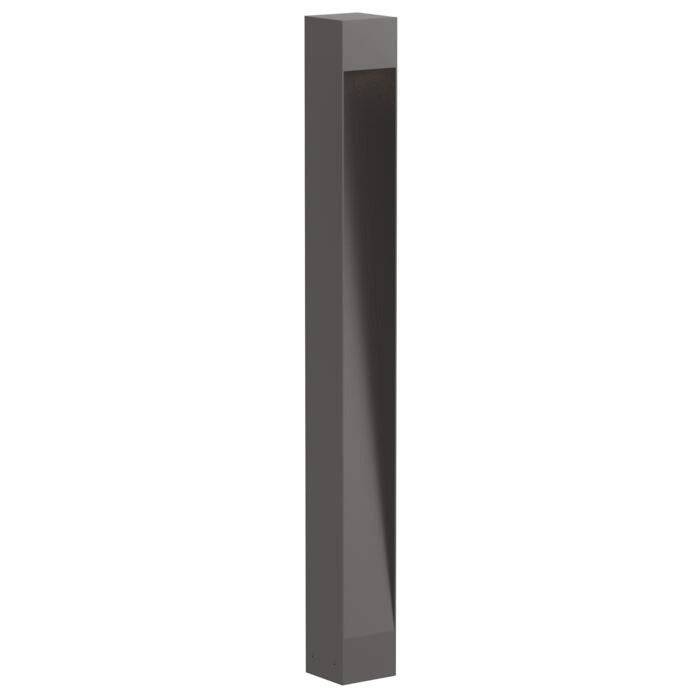 PSM Lighting, LED Pollerleuchte Ruby, Braun 70cm, hochwertige Außenbeleuchtung