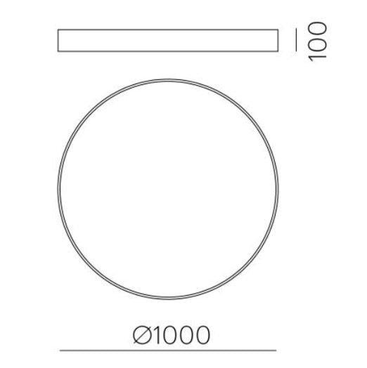 Deckenleuchte Isia TW