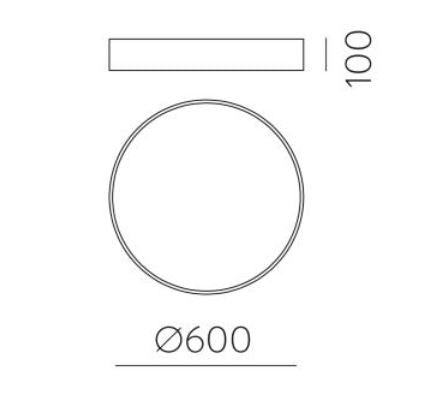 Deckenleuchte Isia TW