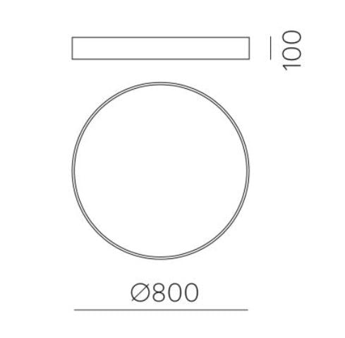 Deckenleuchte Isia TW