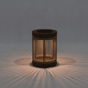 Solar-Tischlampe Rop & Strip mit solarbetriebenem Design