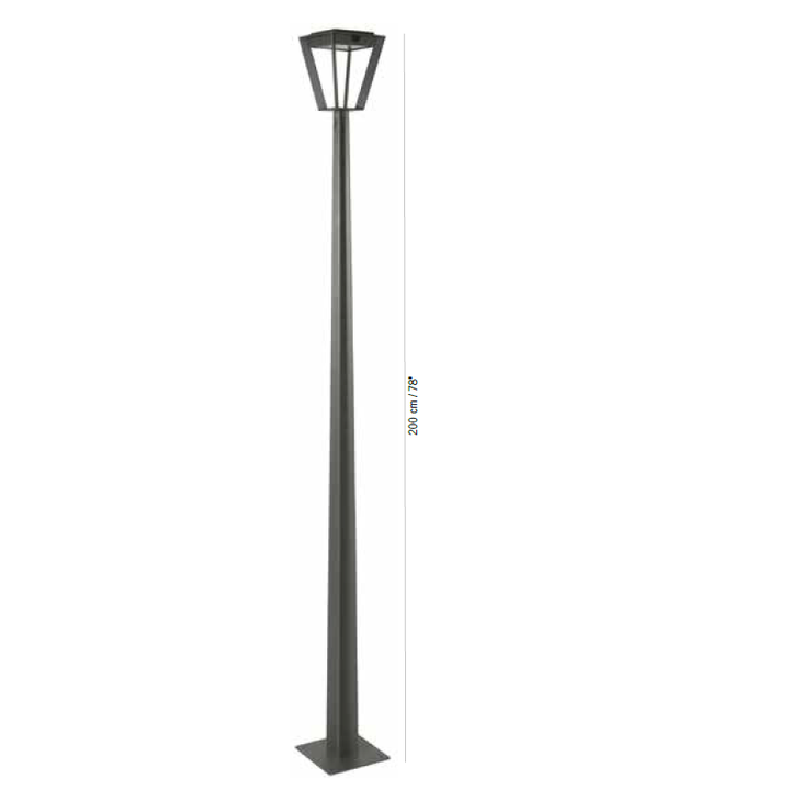 Solar-Stehleuchte Metro