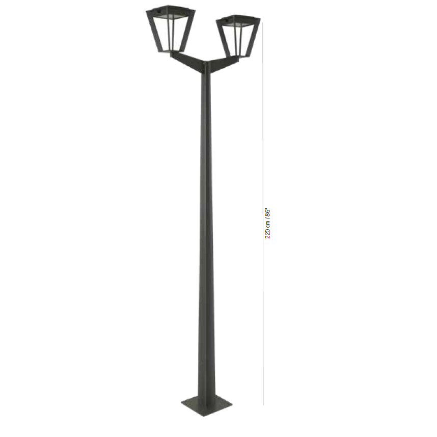 Solar-Stehleuchte Metro