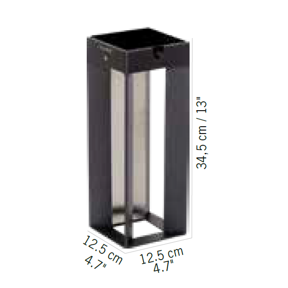Solar-Wandleuchte Blade