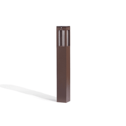 Solarleuchte Borne Tradition in braunem Design