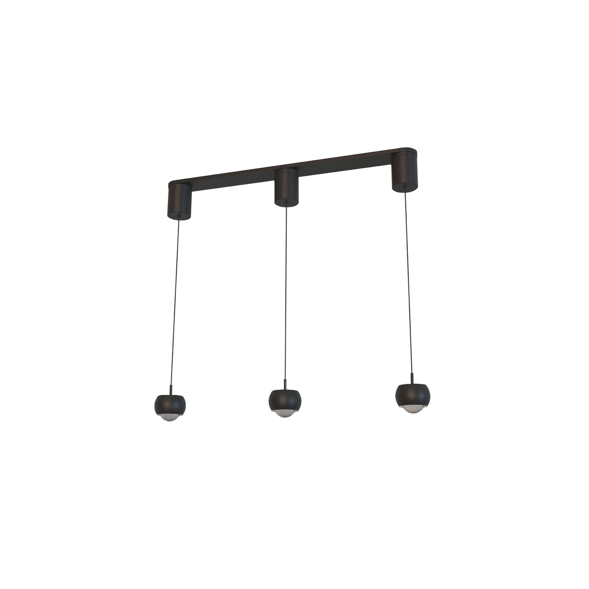 Mantra, Pendelleuchte Bullet, 3-flammig, Produktbild