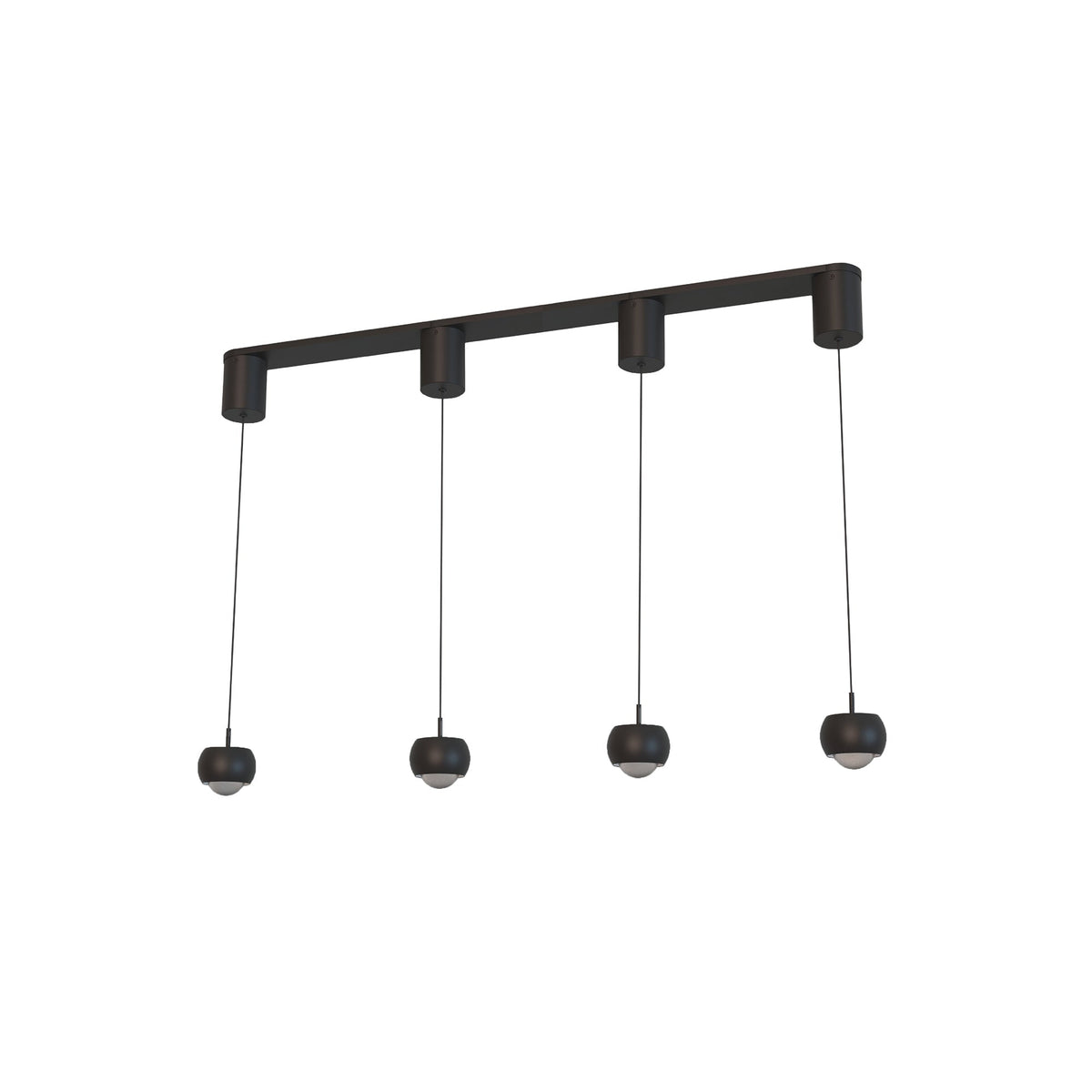 Mantra, Pendelleuchte Bullet, 4-flammig, Produktbild