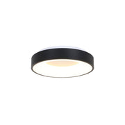 Steinhauer, Deckenleuchte Teina, Schwarz 30cm, moderne Lichtlösung