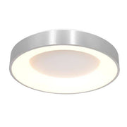Steinhauer, Deckenleuchte Teina, Silber 38cm, stilvolle Raumbeleuchtung
