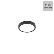 Orion, LED-Panel Chris, Schwarz 14cm, moderne LED Beleuchtung