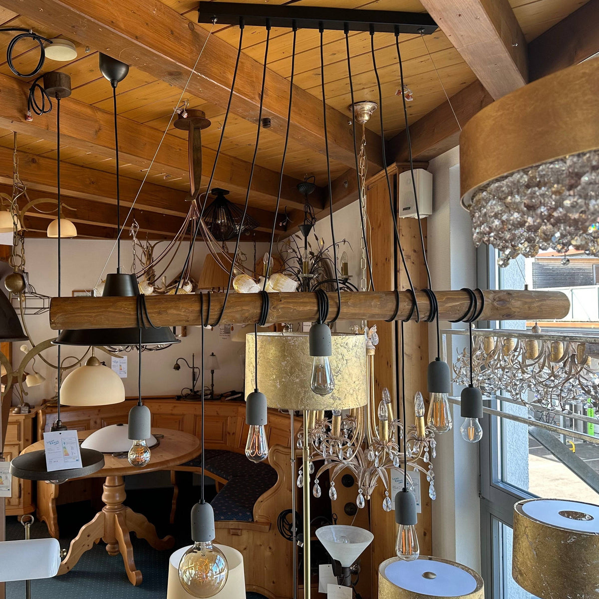 Spot-Light, Pendelleuchte Treebar, 7-flammig, Detail