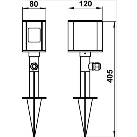 Steckdosenspieß Prao