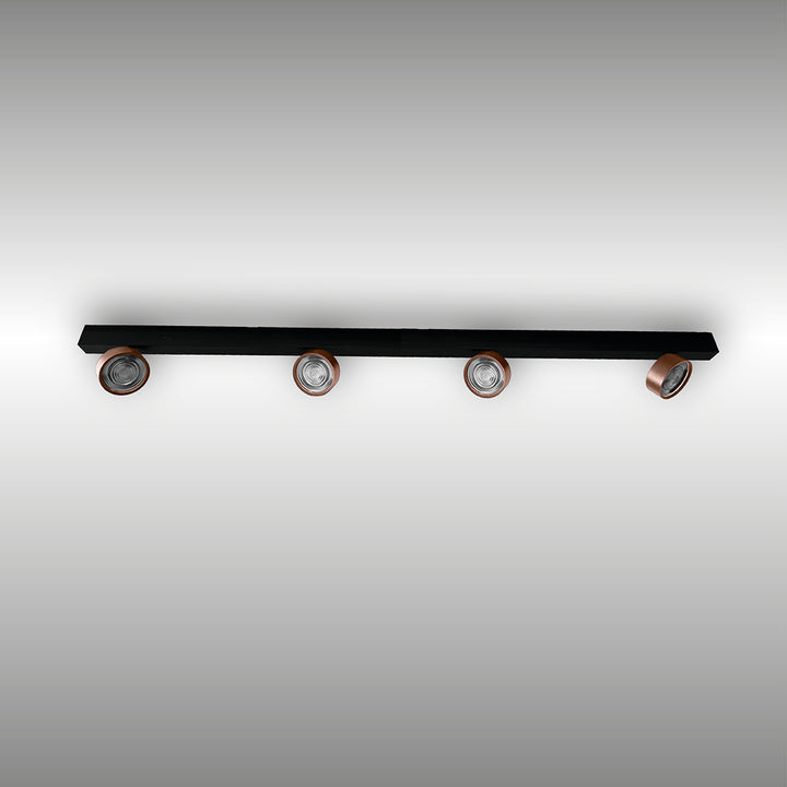 Aufbaustrahler Swing 4-flammig