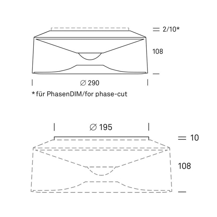 VIOR Deckenleuchte big