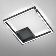 GKS Knapstein, Deckenleuchte Yoko-Q, Schwarz, stilvolle Lichtlösung