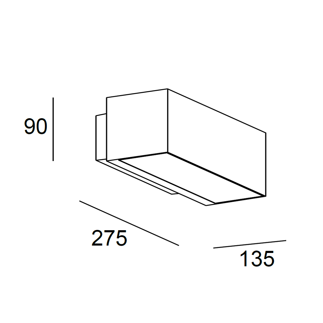 Wandleuchte Afrodita