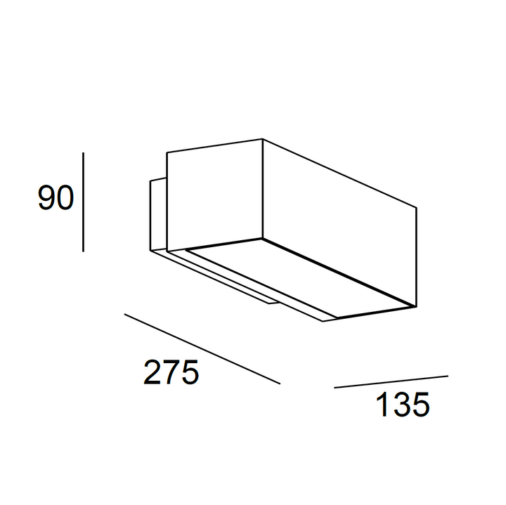 Wandleuchte Afrodita